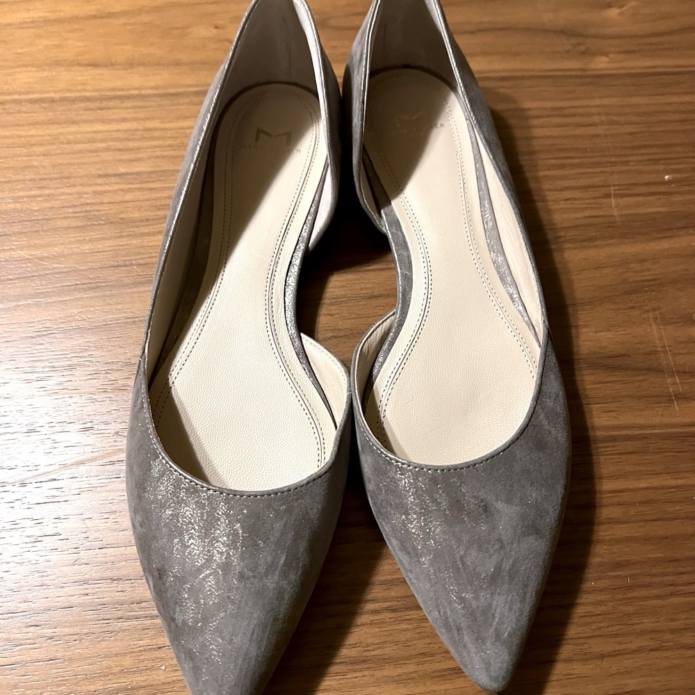 Marc Fisher Gold Flats New